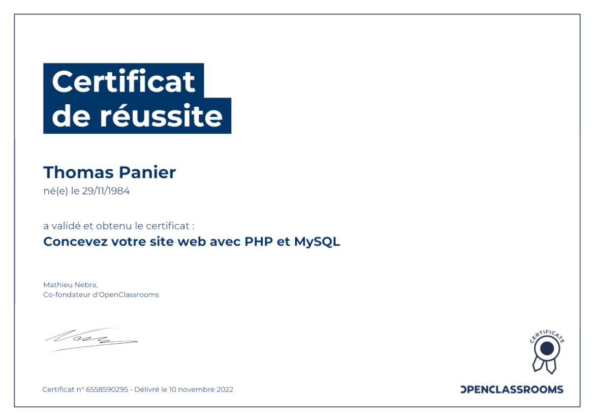 certificat concevez votre site web avec php et mysql.png